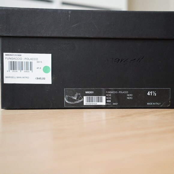 Marsell black calfskin lace up boots - Picture 8 of 8